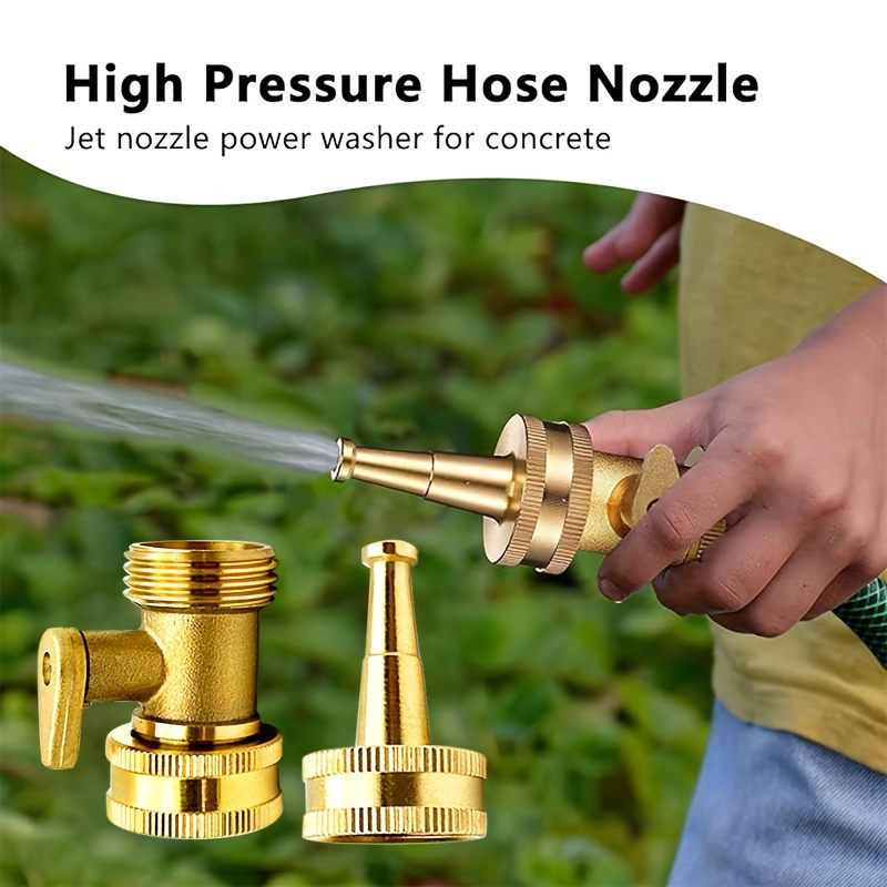 Nozzle Brass - 2 adet/takım Pirinç Bahçe Hortumu Nozulu-