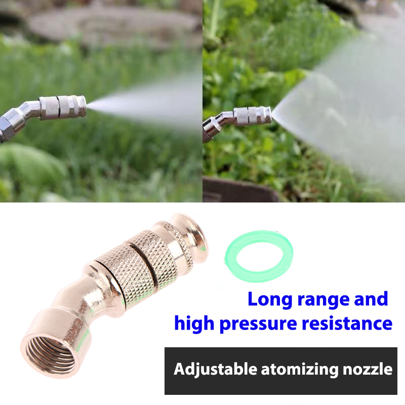 Nozzle Brass - Pirinç Atomizasyon Nozulu Ayarlanabilir Püskürtme Mesafesi