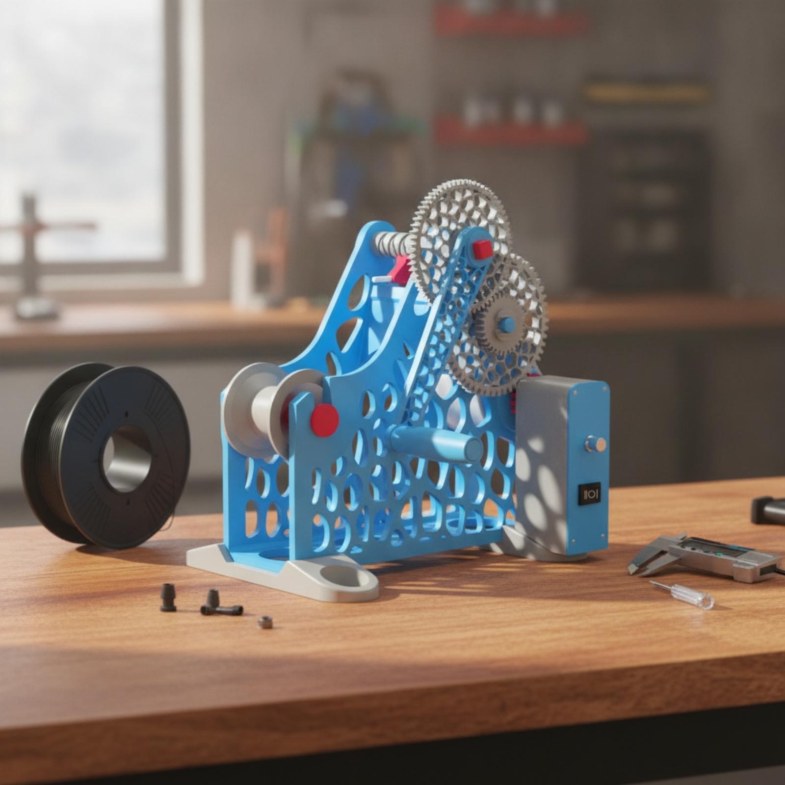 Pla Filament - 3D Baskı Filament Sarıcı Makinesi, Makara