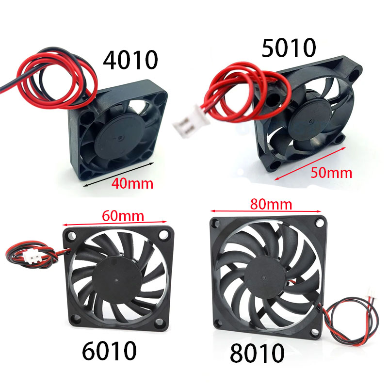 Extruder - 5V 12V 24V Soğutma Fanı 4010
