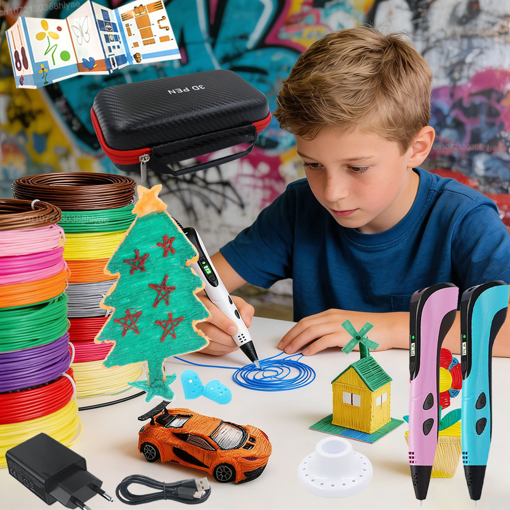 Pla Filament - LED Ekranlı Çocuk 3D Baskı Kalemi