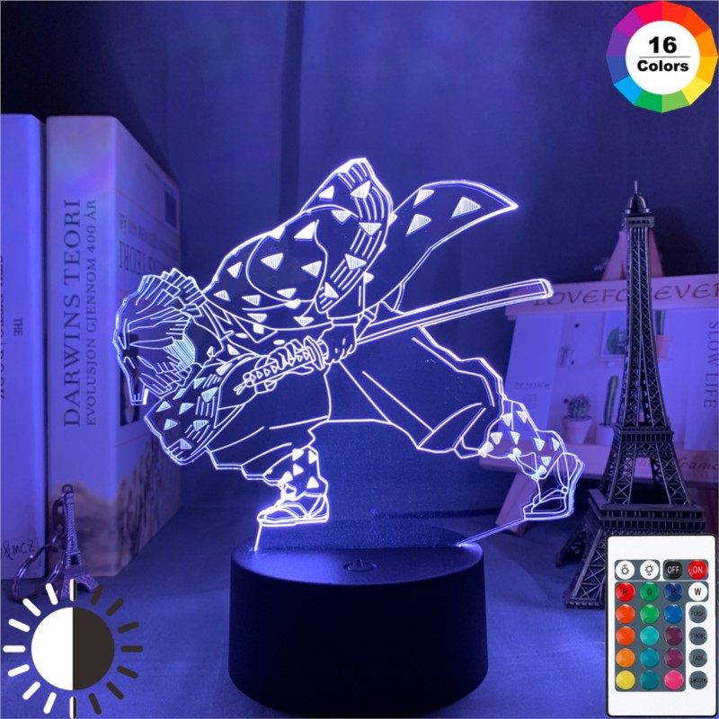 Cr Touch - Akrilik Led Gece Lambası Anime Iblis