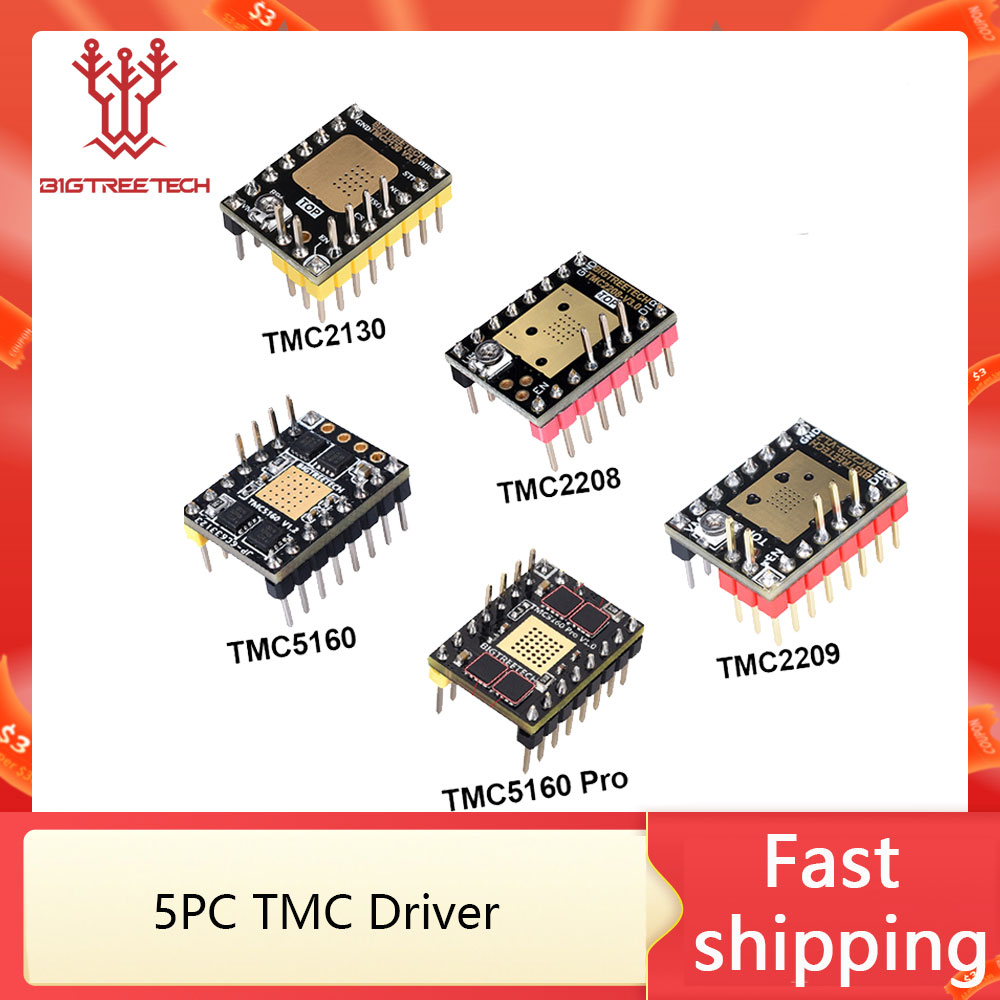 Btt Skr Mini - 5 adet BIGTREETECH TMC2209 TMC5160 TMC2208