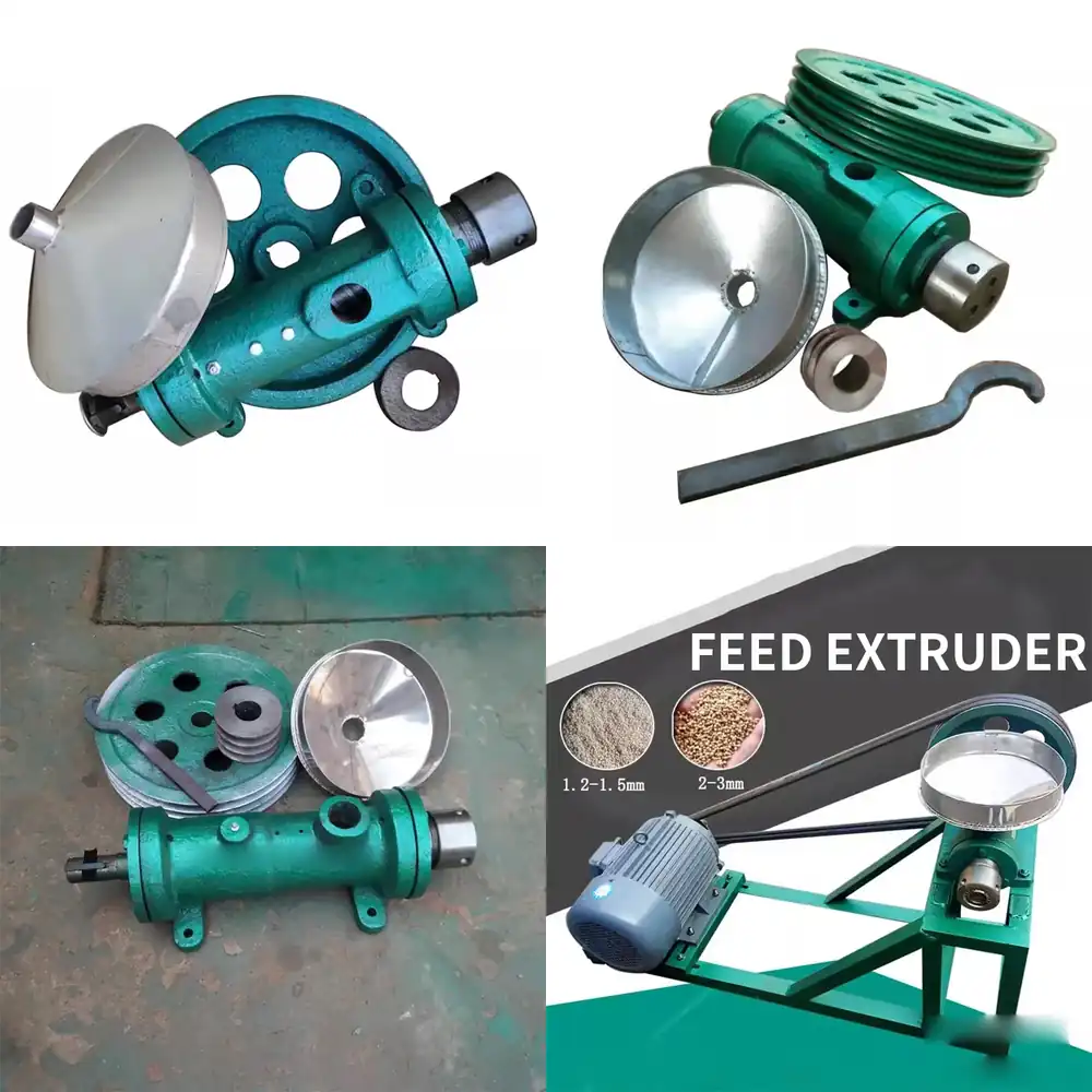 Extruder - Şişirilmiş Tilapia Yem Ekstrüzyon Ekipmanı/Yüzen Balık