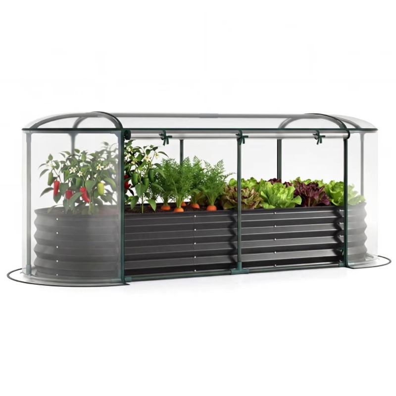 Glass Bed - 3 adet yılı boyu kullanılabilen yükseltilmiş