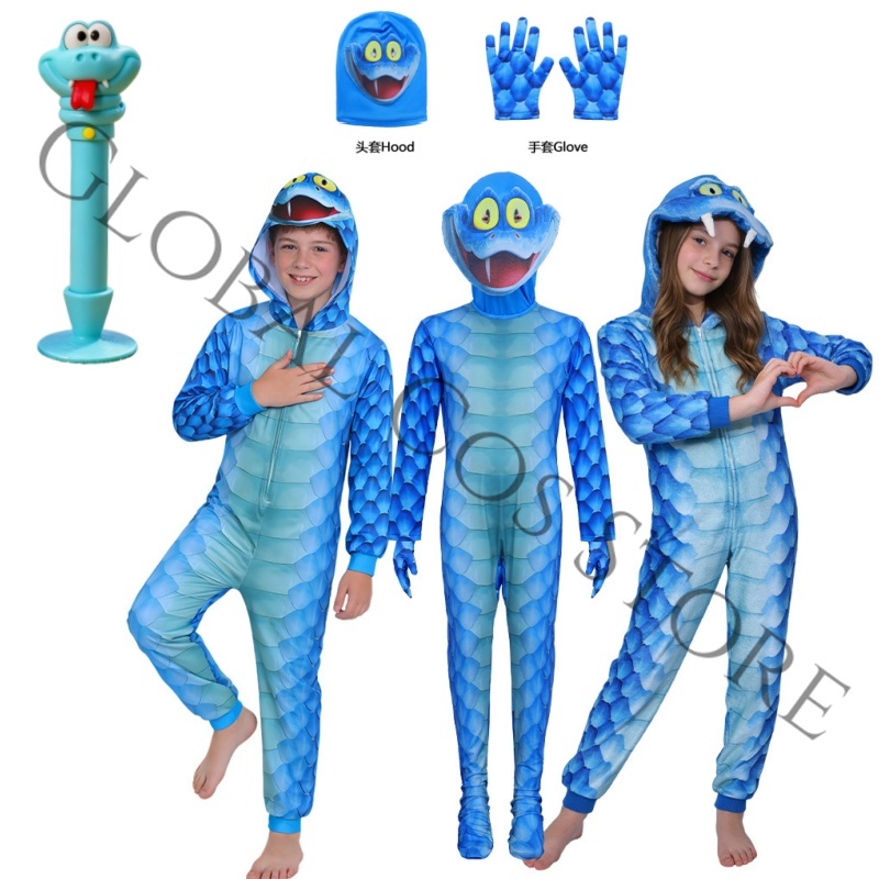 Cobra Extruder - Zootopia Gary A Snake Cosplay Kostüm