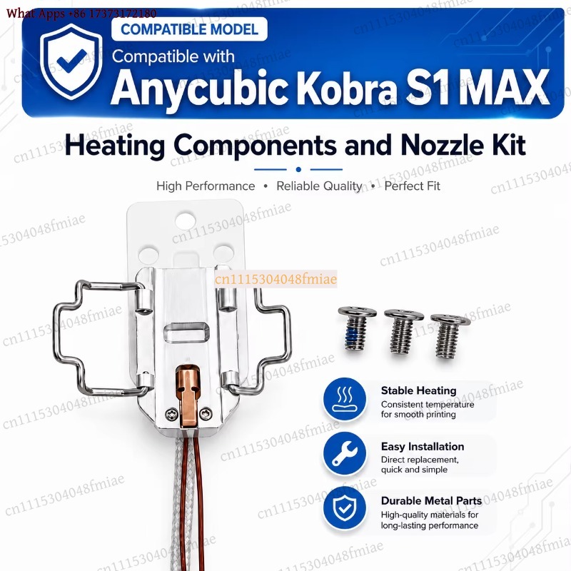 Hotend Assembly - Anycubic Kobra S1 MAX Isıtma Başlığı