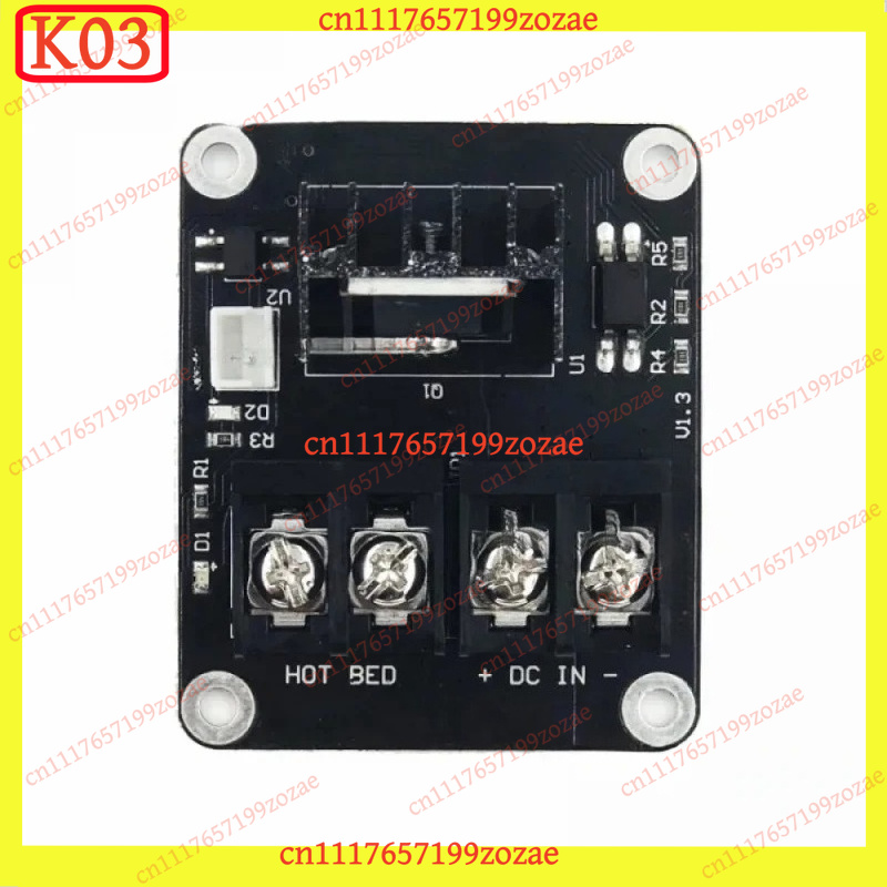 k03 Yüksek Güçlü MOS Transistö - 3D Printer Bed incelemesi ve fiyatı