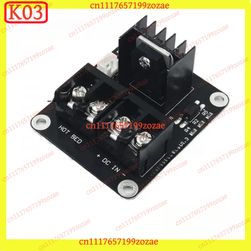 k03 Yüksek Güçlü MOS Transistö - 3D Printer Bed incelemesi ve fiyatı
