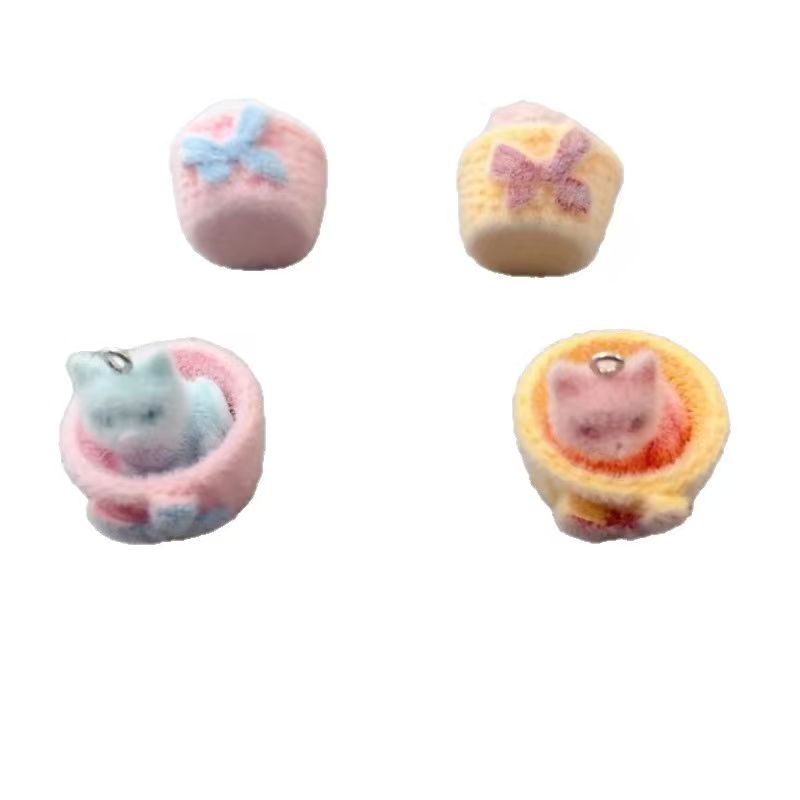 4 adet 3D peluş reçine kedi ko - Resin incelemesi ve fiyatı