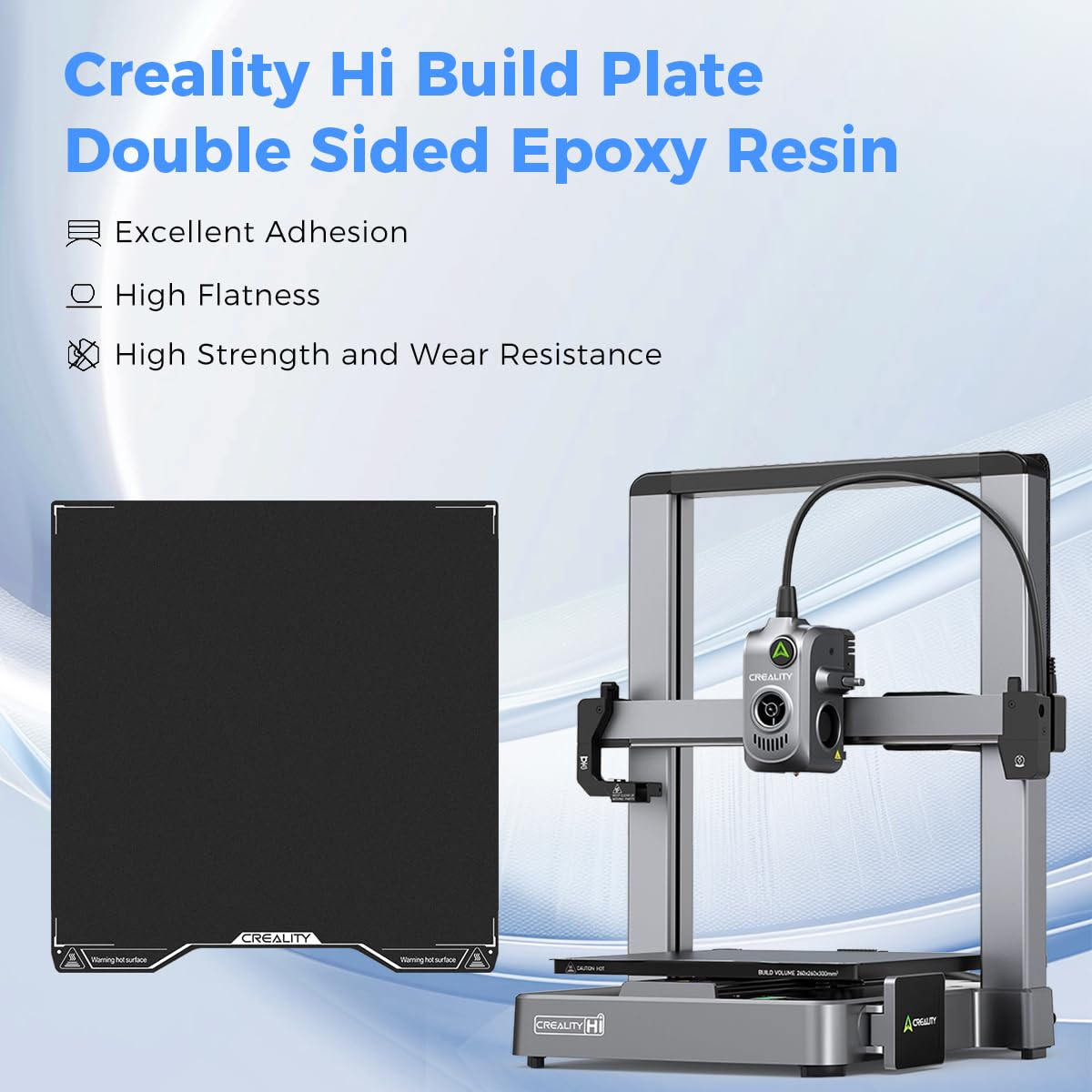 Creality Hi Epoksi Reçine Yapı - 3D Printer Bed incelemesi ve fiyatı