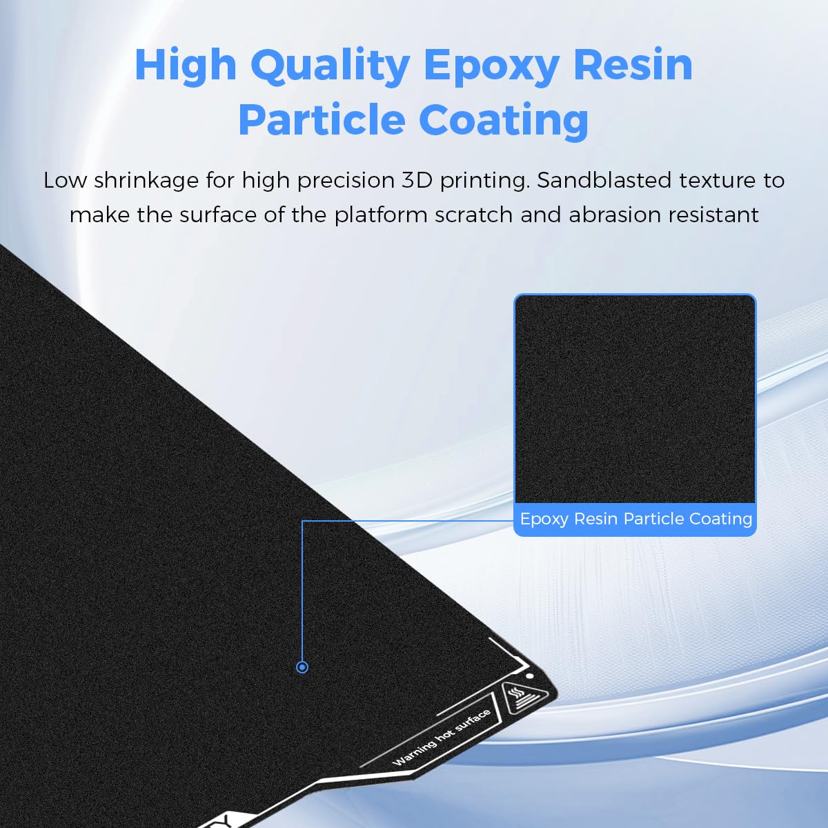 Creality Hi Epoksi Reçine Yapı - 3D Printer Bed incelemesi ve fiyatı