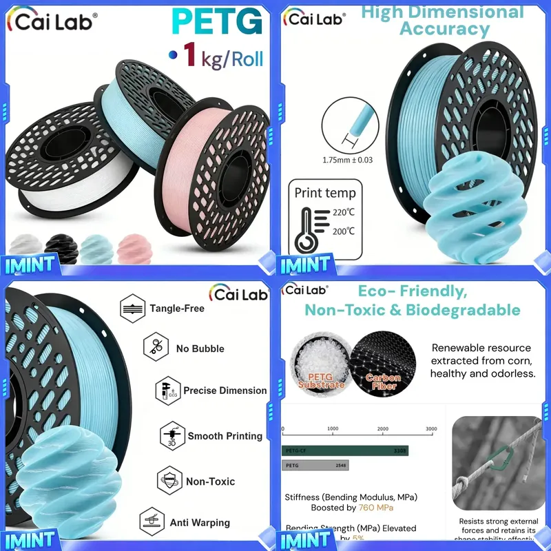 CaiLab PETG Filament 1KG, 1.75 - Fdm Printer incelemesi ve fiyatı