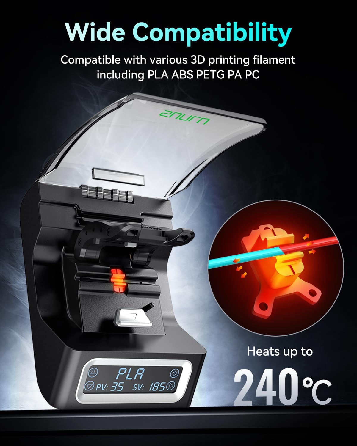 SUNLU FC01 Filament Bağlayıcı  - Abs Filament incelemesi ve fiyatı
