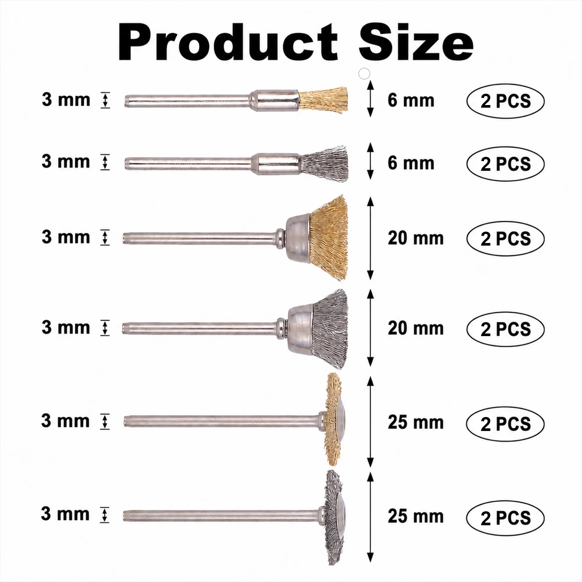 12 Parça Pirinç Fırça Çelik Te - Nozzle Brass incelemesi ve fiyatı