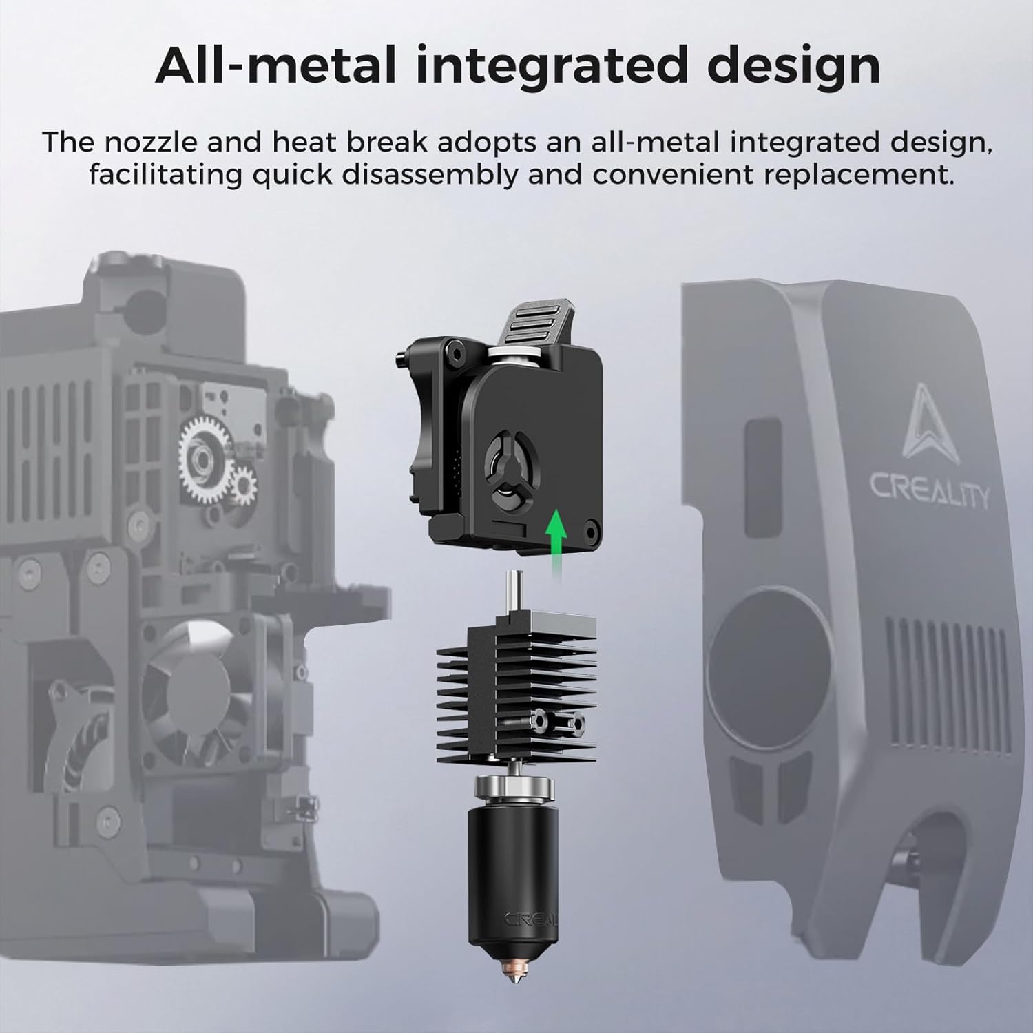 Creality Resmi K2/K2 Pro Seram - Hotend Assembly incelemesi ve fiyatı