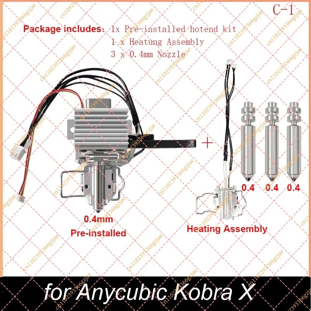 Anycubic Kobra X için 0,4 mm Ö - Hotend 0.4Mm incelemesi ve fiyatı