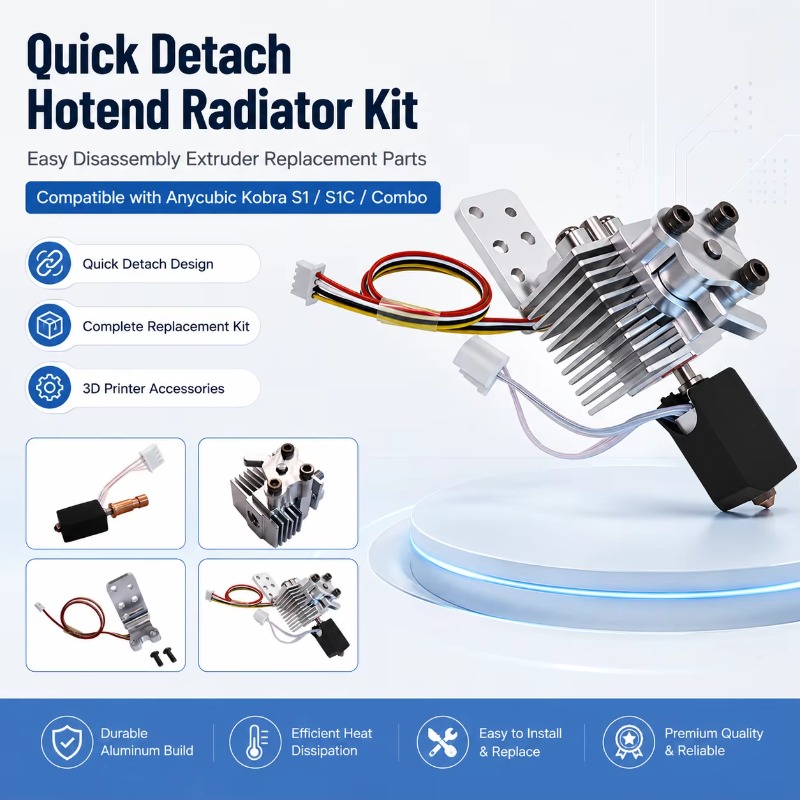 Hızlı Sökülebilir Isıtıcı Bloğ - Hotend Assembly incelemesi ve fiyatı