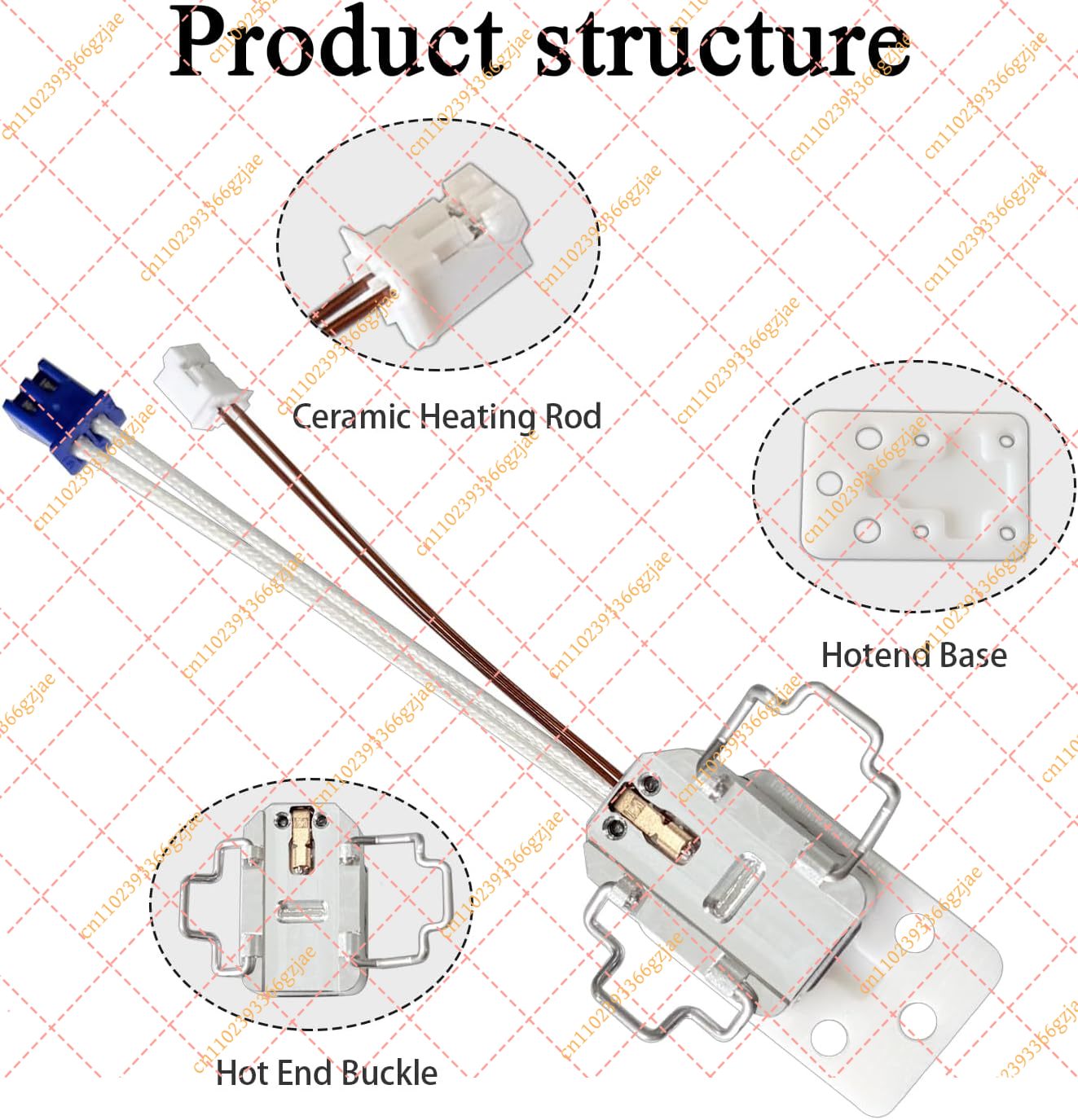 HzdaDeve 0.4 0.6 0.8MM Kobra S - Hotend Assembly incelemesi ve fiyatı