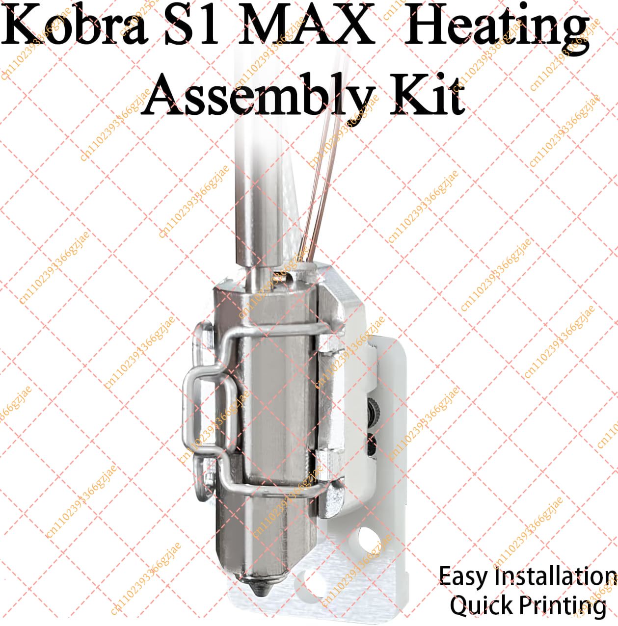 HzdaDeve 0.4 0.6 0.8MM Kobra S - Hotend Assembly incelemesi ve fiyatı