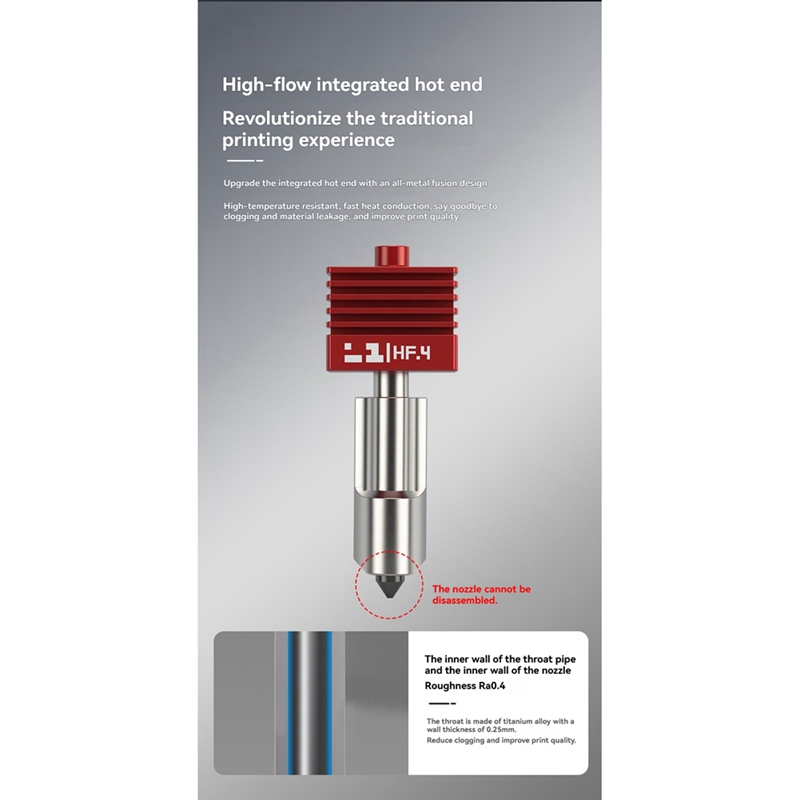 H2D Hotend Yüksek Ekstruder Dü - Extruder incelemesi ve fiyatı