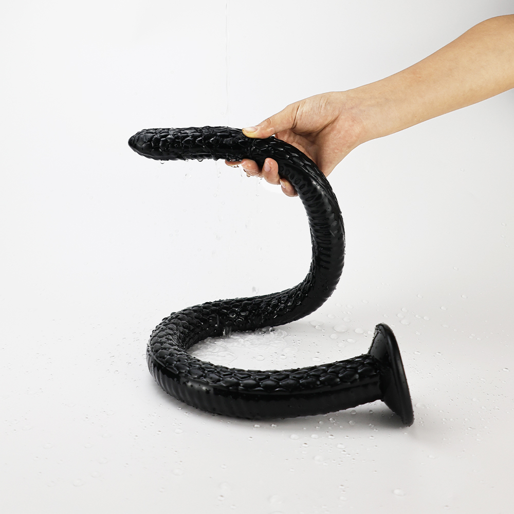 Dev Ekstra Uzun Anal Plug Siya - Cobra Extruder incelemesi ve fiyatı
