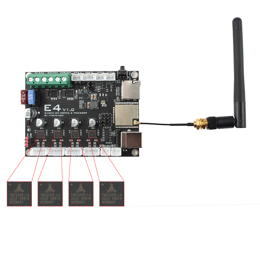 FYSETC E4 Kartı, Dahili Wi-Fi  - Mks Sgen incelemesi ve fiyatı