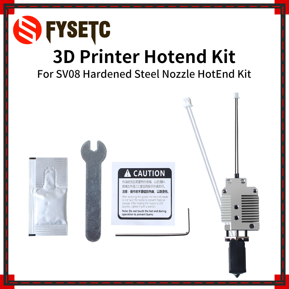 SV08 için Yükseltilmiş Sertleş - Hotend 0.4Mm incelemesi ve fiyatı