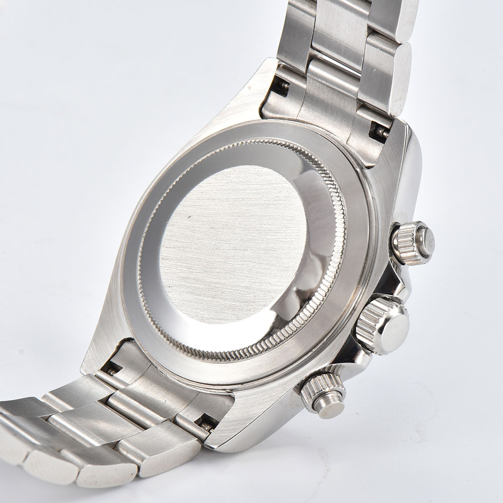 39mm Gümüş Saat VK63 Mekanizma - Glass Bed incelemesi ve fiyatı