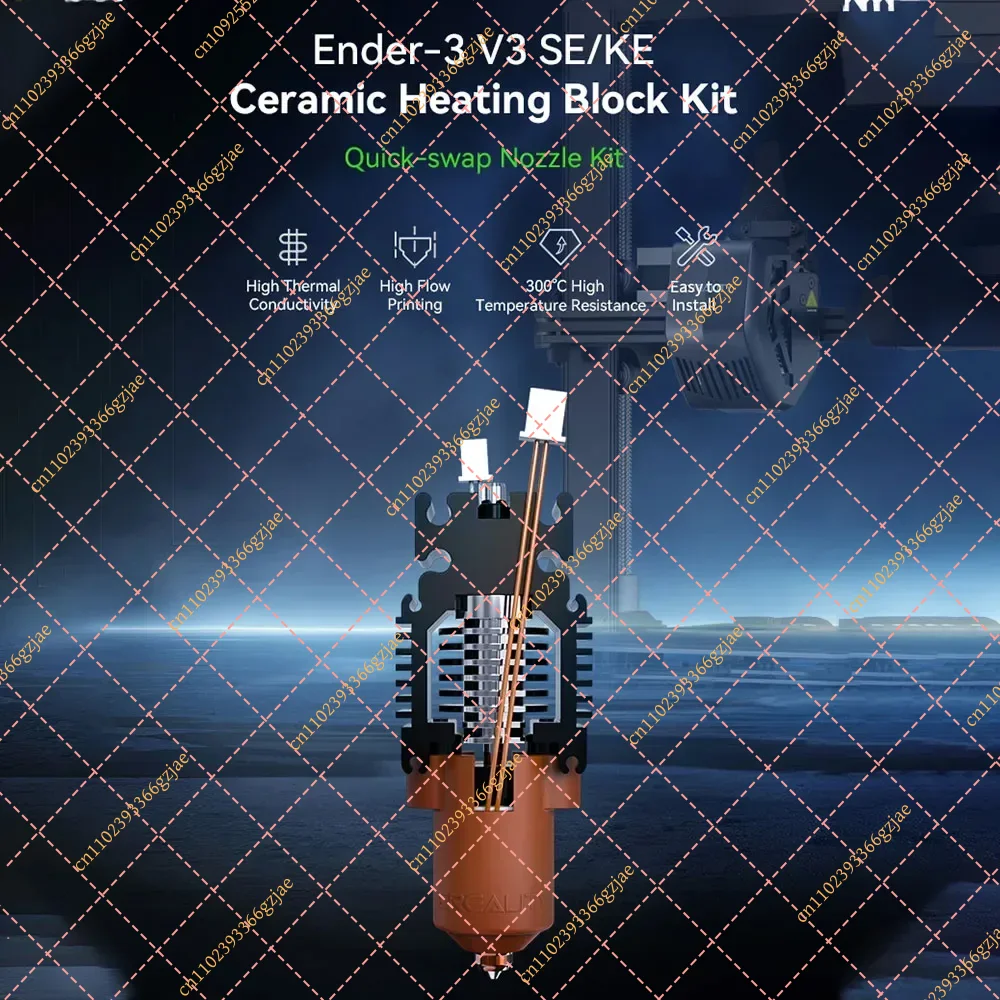 Creality Ender-3 V3 SE/KE Sera - Printer Nozzle incelemesi ve fiyatı