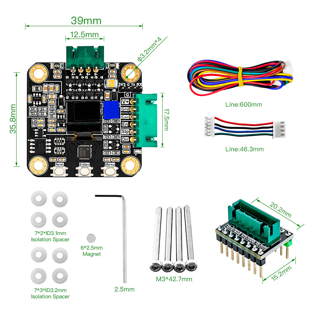 Makerbase MKS SERVO42C PCBA NE - Mks Sgen incelemesi ve fiyatı