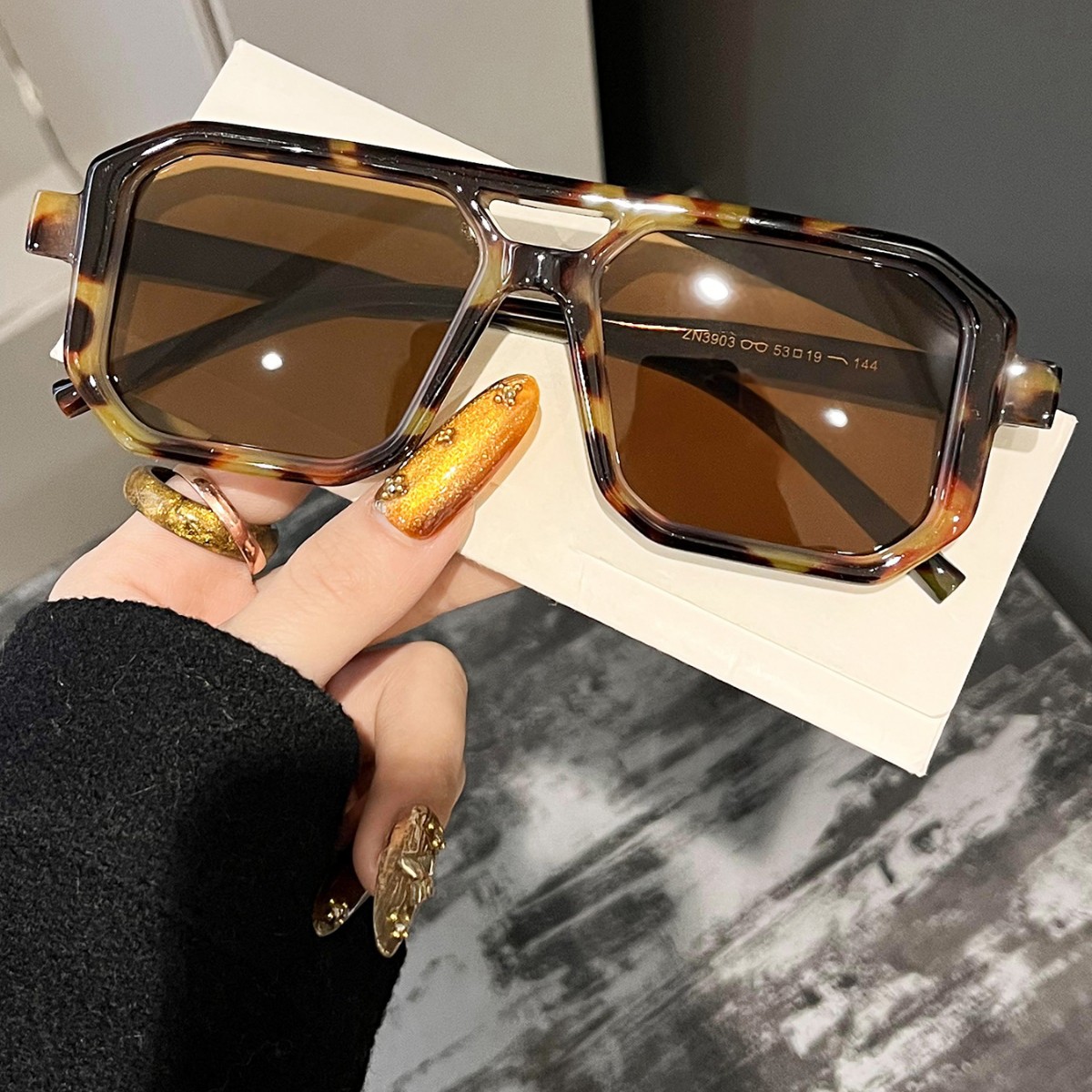 Yeni Retro Kare Çift Kirişli G - Uv Resin incelemesi ve fiyatı