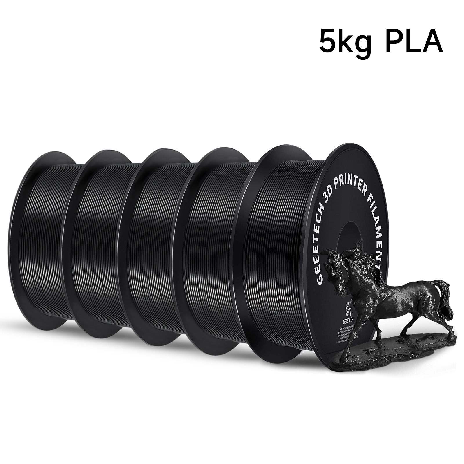 Geeetech 5Kg Standart PLA Fila - Filament 1.75 incelemesi ve fiyatı
