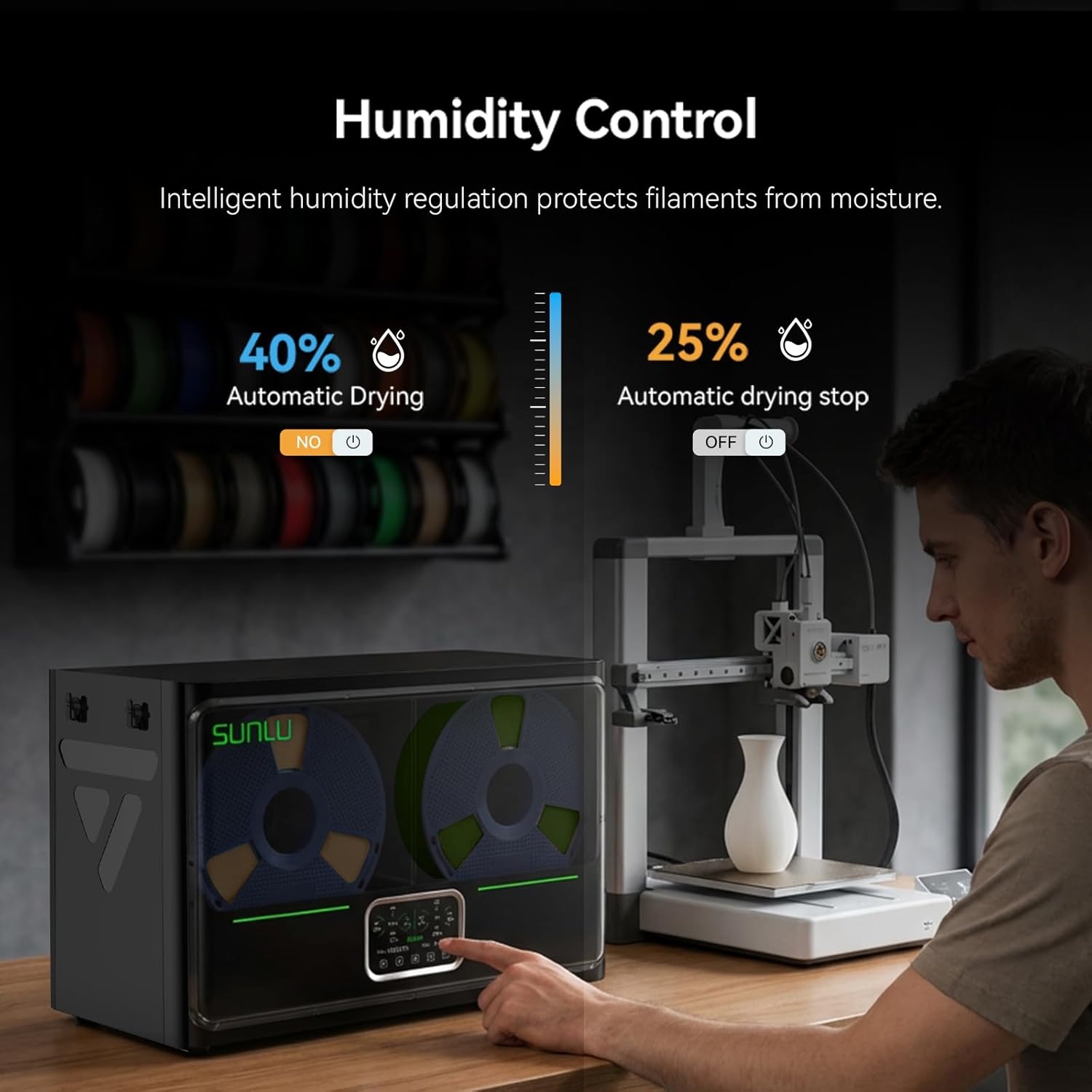 SUNLU S4 Pro 3D Filament Kurut - Filament 1.75 incelemesi ve fiyatı