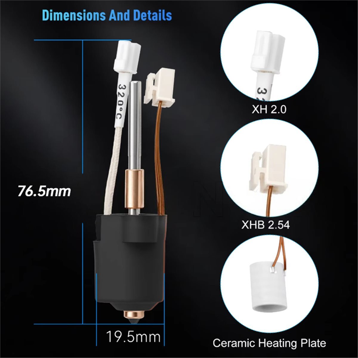 SWXF K1C/K1MAX Hotend Termistö - Hotend 0.4Mm incelemesi ve fiyatı