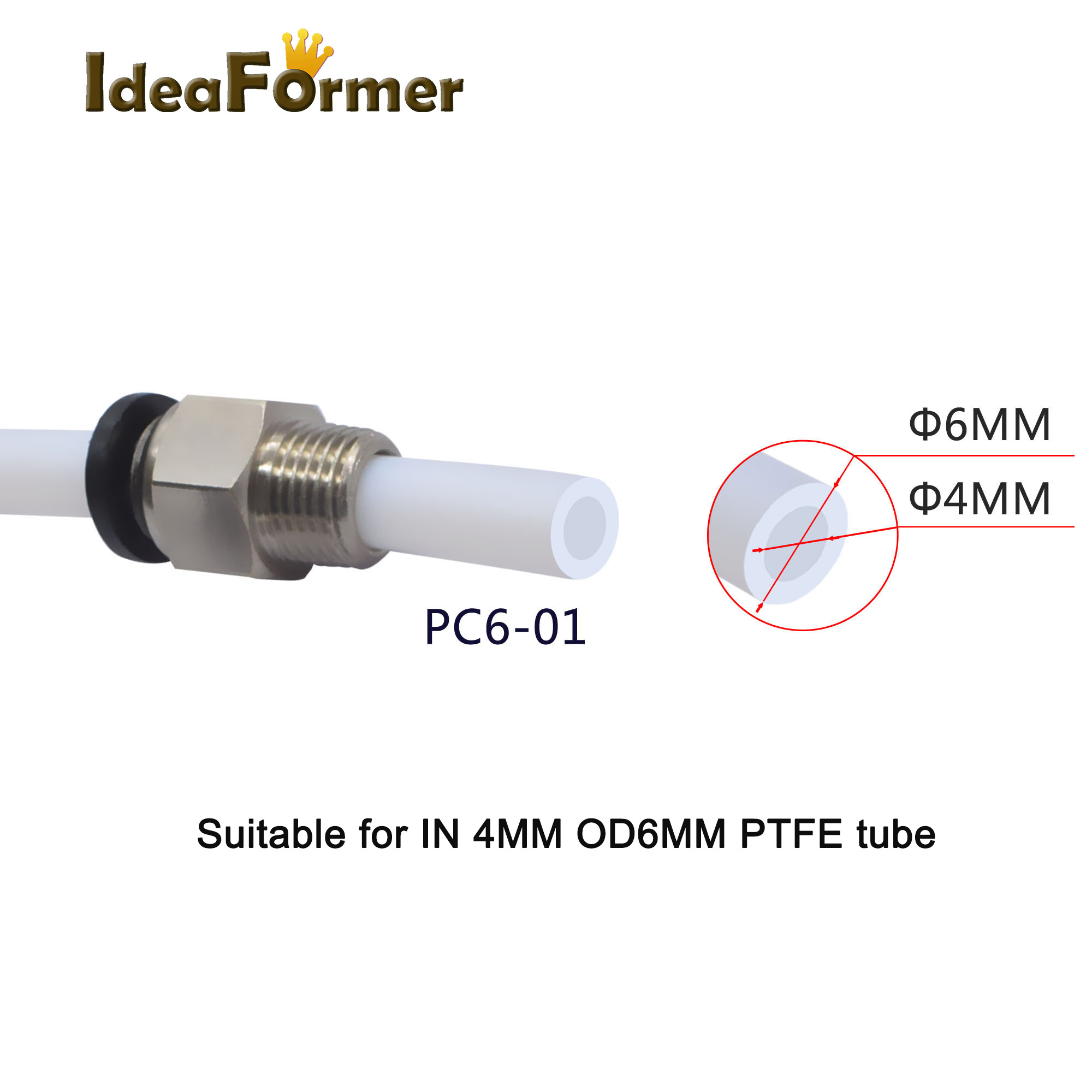 5 adet Hızlı Bağlantı PC4-01 P - Filament 1.75 incelemesi ve fiyatı