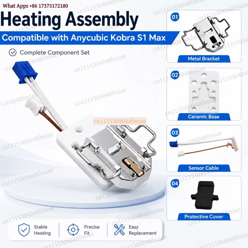 Anycubic Kobra S1 MAX Isıtma B - Hotend Assembly incelemesi ve fiyatı