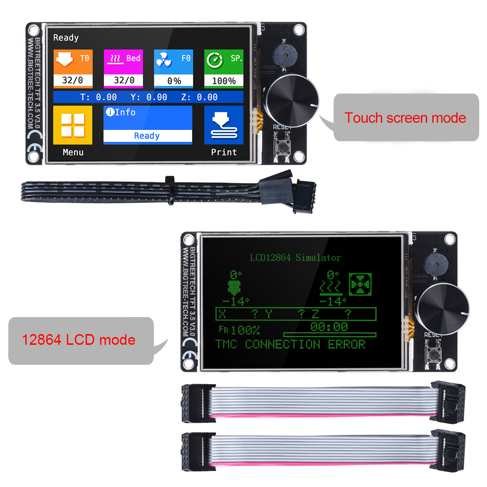 BIGTREETECH TFT35 V3.0 dokunma - Skr Mini E3 incelemesi ve fiyatı