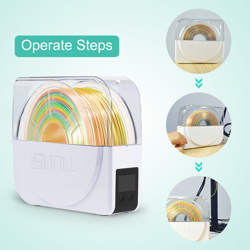SUNLU Filament Kurutucu S1 Plu - Filament 1.75 incelemesi ve fiyatı