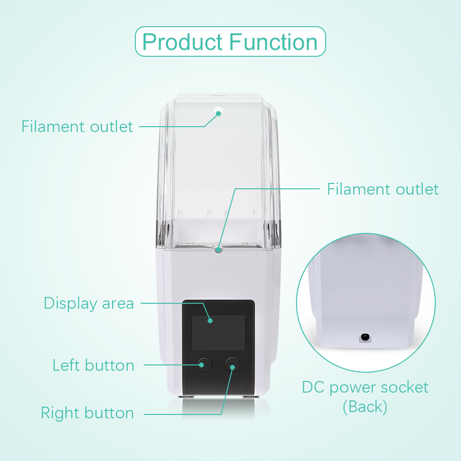 SUNLU Filament Kurutucu S1 Plu - Filament 1.75 incelemesi ve fiyatı