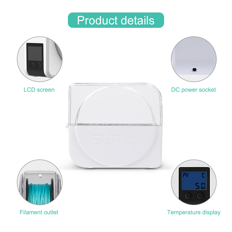 SUNLU Filament Kurutucu S1 Plu - Filament 1.75 incelemesi ve fiyatı