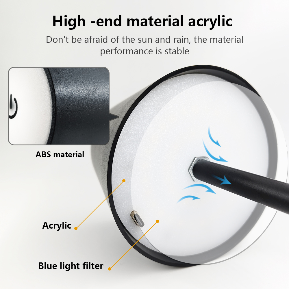 LED şarj edilebilir masa lamba - Glass Bed incelemesi ve fiyatı