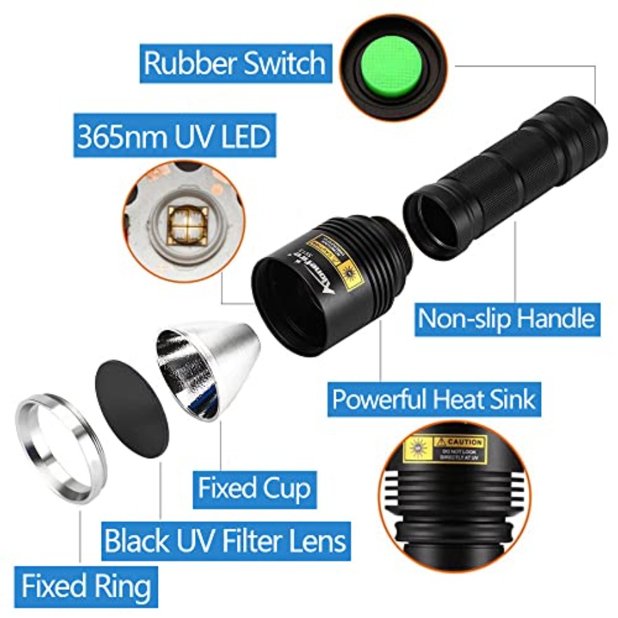 SV13 15W 365nm UV El Feneri Şa - Uv Resin incelemesi ve fiyatı